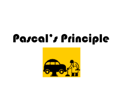 Pascal`s Principle