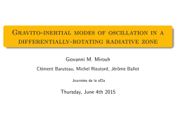 Gravito-inertial modes of oscillation in a differentially-rotating