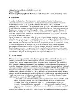 documenting changing family patterns