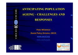 anticipating population ageing