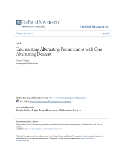 Enumerating Alternating Permutations with One Alternating Descent