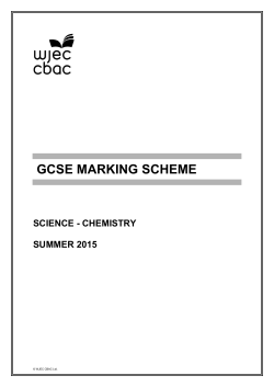 Marking Scheme for all Papers