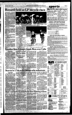 lOth-win milestone - NYS Historic Newspapers