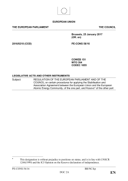 PE-CONS 56/16 BB/NC/kp DGC 2A This designation is without