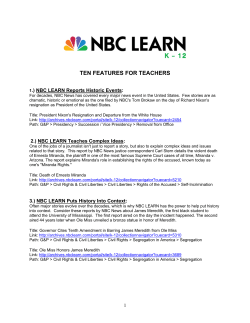 ten features for teachers