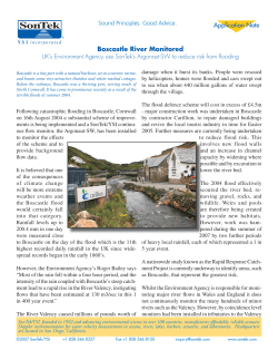 Boscastle River Monitored