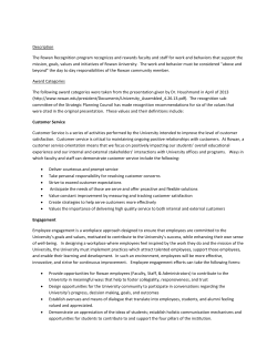 Description The Rowan Recognition program