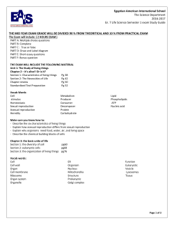 THE MID YEAR EXAM GRADE WILL BE DIVIDED 90 % FROM