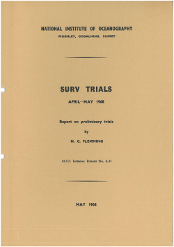 surv trials - ePrints Soton