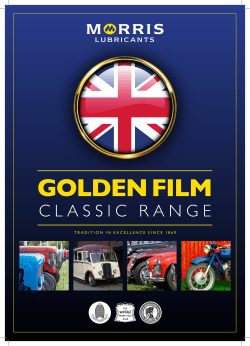 golden film - Morris Lubricants