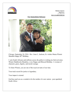 For Immediate Release Chicago, September 26, 2016