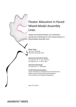 Floater Allocation in Paced Mixed