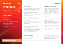 STOPPAGES