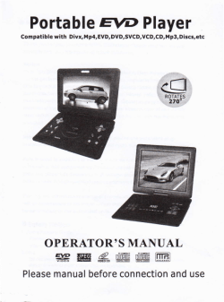Portable EVD Player
