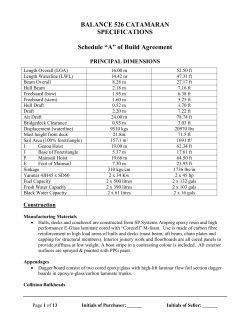 Brochure - Balance Catamarans