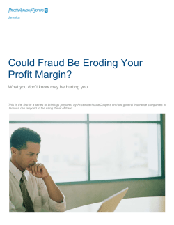 Could Fraud Be Eroding Your Profit Margin?