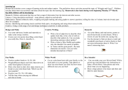 Learning Log Homework activities cover a range of learning styles