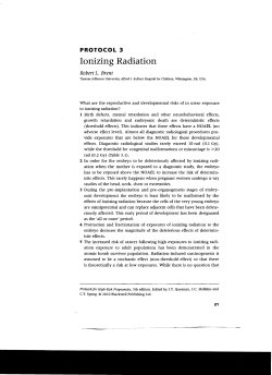 Ionizing Radiation