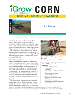 Soil Tillage