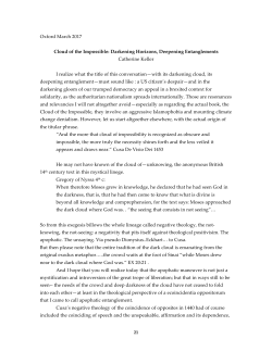 Cloud of the Impossible