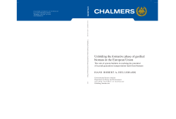 2010 - Chalmers Publication Library