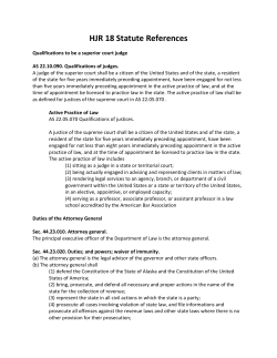 HJR 18 Statute References - Alaska State Legislature