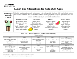 Lunch Box Alternatives