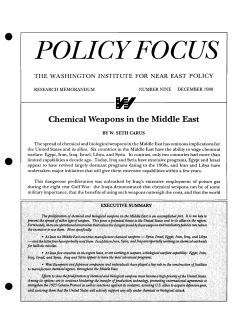 Chemical Weapons in the Middle East
