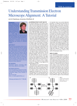 TEM Align - Rodenburg