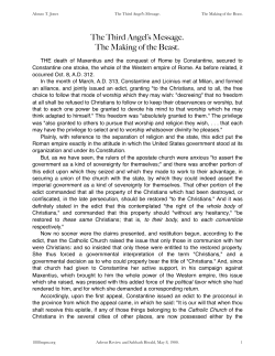 19-The Making of the Beast - 1888 Most Precious Message