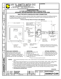 5509QT-CAN "Quarterhorse" 1/4 Turn Non