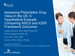 Assessing Prescription Drug Value in the US: A Hypothetical