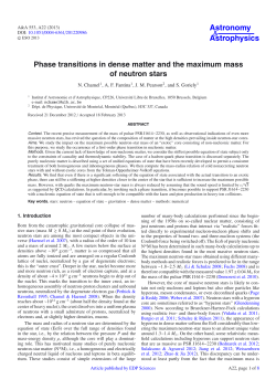 Phase transitions in dense matter and the maximum mass of neutron