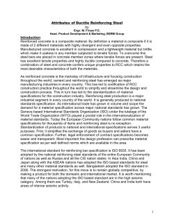 Attributes of Ductile Reinforcing Steel