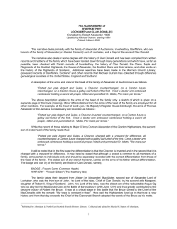 The ALEXANDERS of - RootsWeb: Freepages