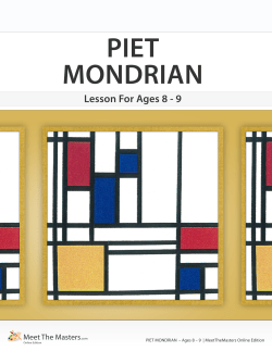 Step 1 - Introducing the Master Artist