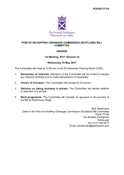 POI/S5/17/1/A POW OF INCHAFFRAY DRAINAGE COMMISSION