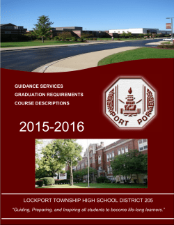 2015-16 Course Description Book