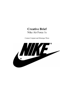 Nike Creative Project Brief Sample