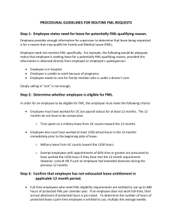 (FML) Requests - UC Davis Health