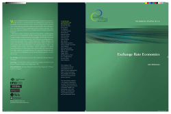 Exchange Rate Economics