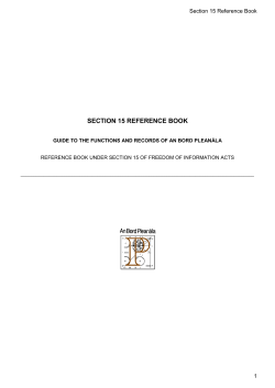section 15 reference book