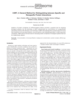 I-DIRT, A General Method for Distinguishing between Specific and