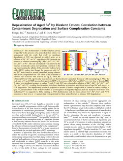Depassivation of Aged Fe0 by Divalent Cations