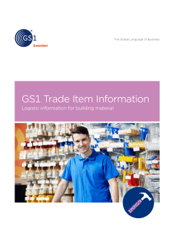 GS1 Trade Item Information