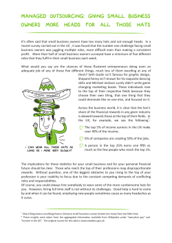 managed outsourcing - Continuous Business Planning