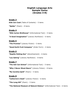 Kids Can Cook - Spartanburg School District 2