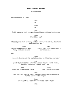 Everyone Makes Mistakes - Writers Guild at Bloomington