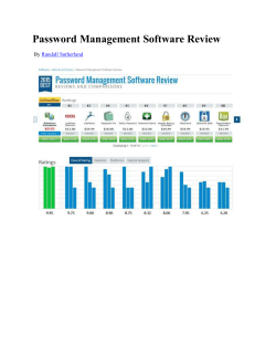 Password Management Software Review