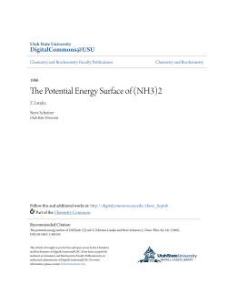 The Potential Energy Surface of (NH3)2